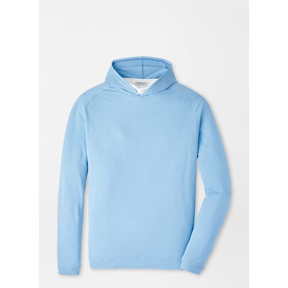 Peter Millar Crown Sport Pine Sugar Stripe Performance Hoodie M, L, XL